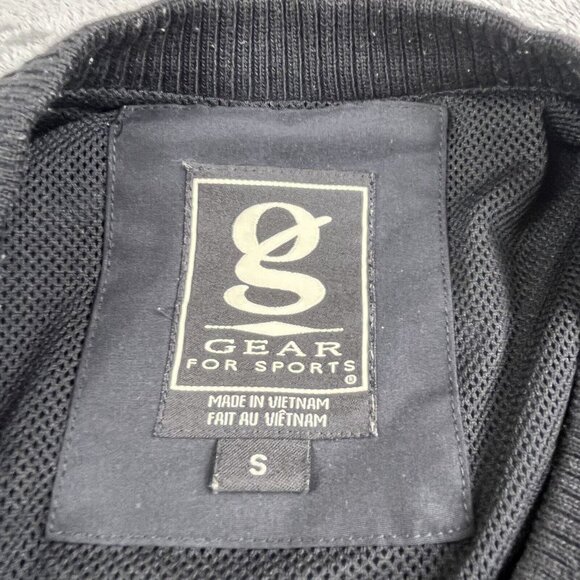 VTG Gear for Sport Men S Black V-Neck Golf Pullover Grand Hotel Mesh Windbreaker - Picture 3 of 14